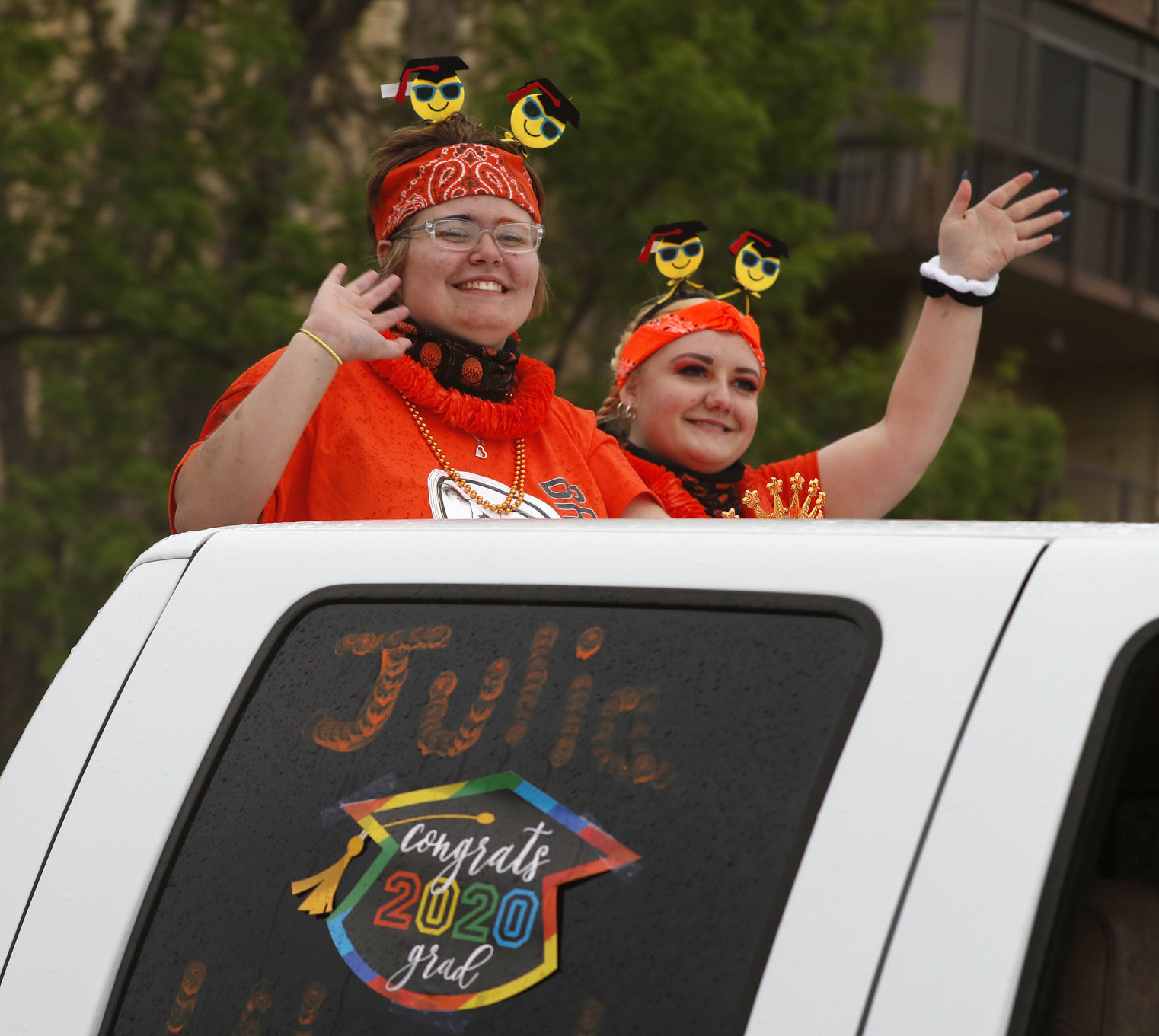 Senior High grad parade